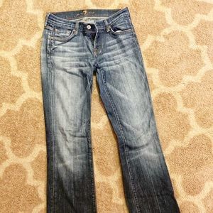 7 for all Mankind long bootcut jeans